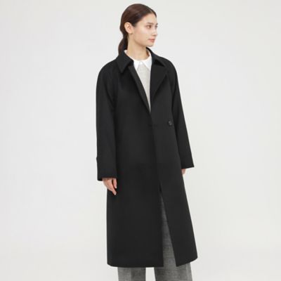 ＜Paul Stuart (Women)＞【ｅｃｌａｔ掲載】ウールカシミヤビーバー　コート（Ｋ１Ｂ０３６４６＿＿）