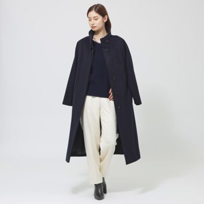 WEB・一部店舗限定】ウールビーバー スタンドカラーコート