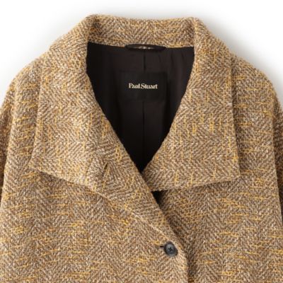 eclat掲載】ソフトミックスツイード コート