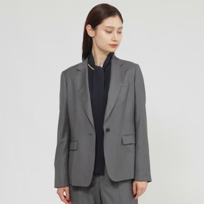 ＜Paul Stuart (Women)＞ウールストライプ　ジャケット（Ｋ１Ｅ２５６２０＿＿）