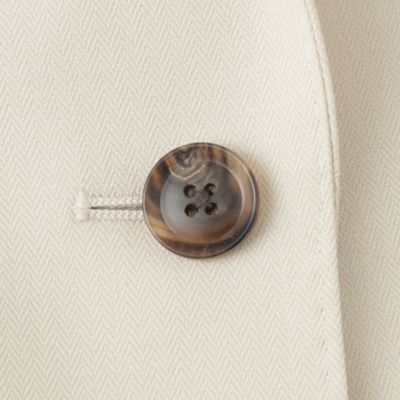 【Ｎｉｋｋｅｉ　ｍａｇａｚｉｎｅ掲載】ウールシルクヘリンボーン　ジャケット（Ｋ１Ｅ３５５１３＿＿）