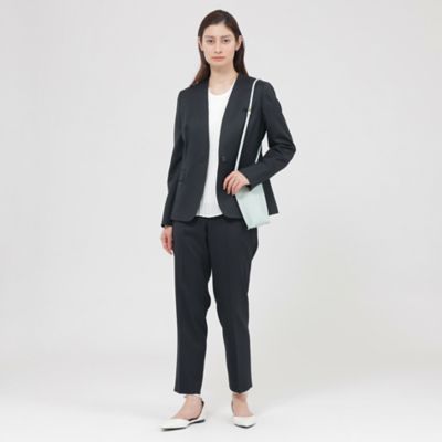 【Ｎｉｋｋｅｉ　ｍａｇａｚｉｎｅ掲載】【ウォッシャブル】ウーステッドツイル　ジャケット（Ｋ１Ｅ３６５１５＿＿）