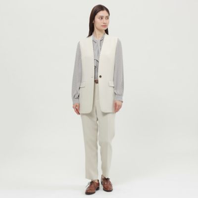 ポールスチュアート☆ジレ＊グレー★PaulStuartPaulStuart Nikkei magazine掲載】【ウォッシャブル