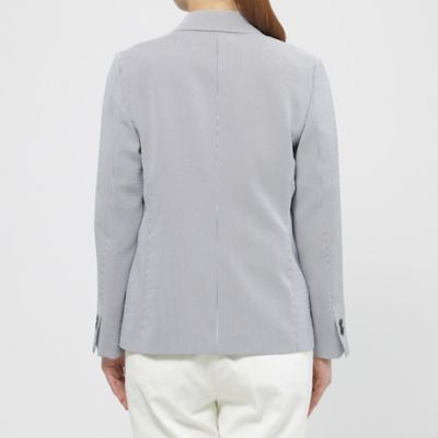 【ウォッシャブル／防しわ性／ＵＶ対策】フロータブルツイル　ジャケット【再入荷】（Ｋ１Ｅ５８３５２＿＿）
