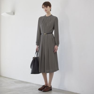 プロフ確認お願いします未使用　ポールスチュアート　ワンピース　ブルーグレー Paul Stuart / ポール・スチュアート （レディース） ワンピース