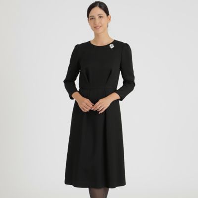 ＜Paul Stuart (Women)＞ふくれジャカード　ワンピース（Ｋ１Ｊ１１２５３＿＿）