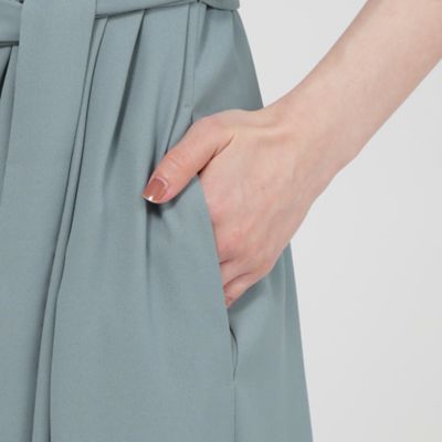 【ウォッシャブル】バックサテンジョーゼット　ワンピース（Ｋ１Ｊ１１５４５＿＿）