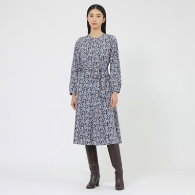 WEB・一部店舗限定／ウォッシャブル】スモールフラワー ワンピース