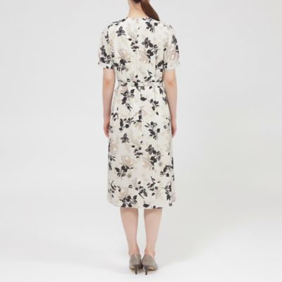 【ＷＥＢ・一部店舗限定】フローラル／ドットプリント　ワンピース（Ｋ１Ｊ１３５８６＿＿）
