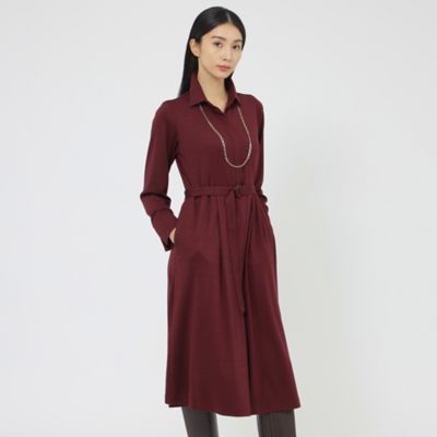 ＜Paul Stuart (Women)＞【ｅｃｌａｔ掲載】ウールジャージ　ワンピース（Ｋ１Ｊ１３６６３＿＿）