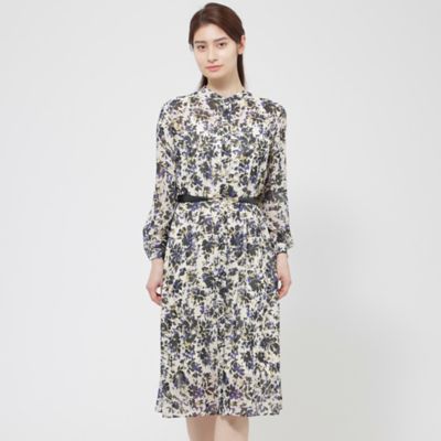 ＜Paul Stuart (Women)＞【ＷＥＢ限定】シャドーフラワー　ワンピース【ウォッシャブル】（Ｋ１Ｊ１４３９２＿＿）