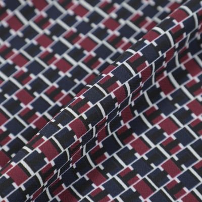 【Ｎｉｋｋｅｉ　ｍａｇａｚｉｎｅ掲載】【ウォッシャブル】ダイアゴナルプリント　ワンピース（Ｋ１Ｊ１６４３２＿＿）