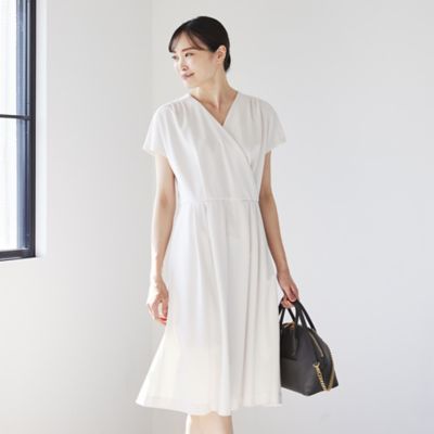 ＜Paul Stuart (Women)＞トリアセライトポンチ　ワンピース【ウォッシャブル】（Ｋ１Ｊ１７１６４＿＿）