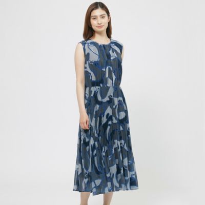 ＜Paul Stuart (Women)＞【ウォッシャブル】ドット＆マリンプリント　ワンピース（Ｋ１Ｊ１７３５４＿＿）
