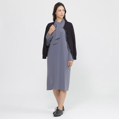 【Ｎｉｋｋｅｉ　ｍａｇａｚｉｎｅ掲載】【ウォッシャブル】トリアセ　ワンピース（Ｋ１Ｊ１７４３３＿＿）