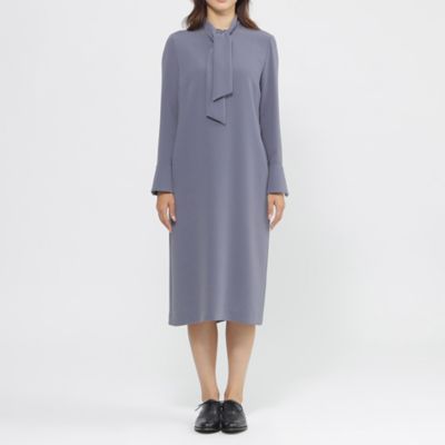 【Ｎｉｋｋｅｉ　ｍａｇａｚｉｎｅ掲載】【ウォッシャブル】トリアセ　ワンピース（Ｋ１Ｊ１７４３３＿＿）