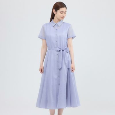 ＜Paul Stuart (Women)＞【ウォッシャブル】エアリーボイル　ワンピース（Ｋ１Ｊ１８５５７＿＿）