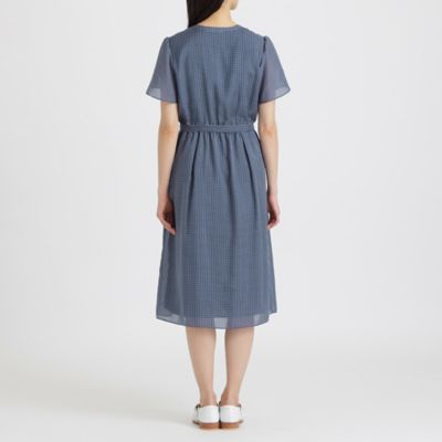 ドットバリエーションプリント　ワンピース【ウォッシャブル】（Ｋ１Ｊ２２１５１＿＿）