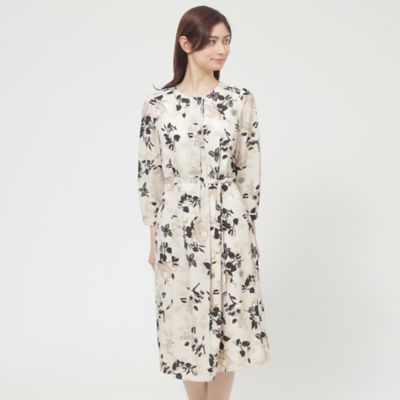 ＜Paul Stuart (Women)＞フローラルプリント　ワンピース【ウォッシャブル】（Ｋ１Ｊ２３３３３＿＿）