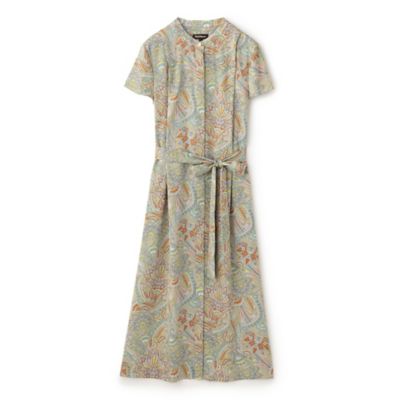 Paul Stuart (Women)/ポール・スチュアート サラサペイズリー ワンピース(K1J23548__) キ60L ワンピース・ドレス【三越伊勢丹/公式】