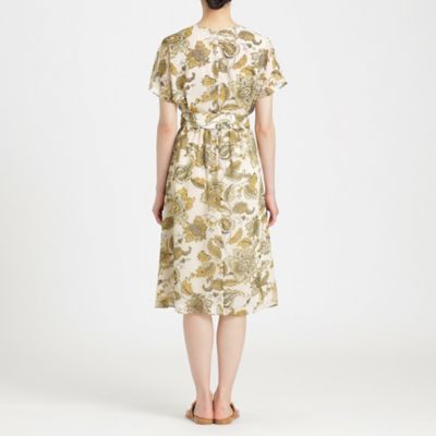 バティックプリント　カシュクールワンピース【ウォッシャブル】（Ｋ１Ｊ２５１７１＿＿）