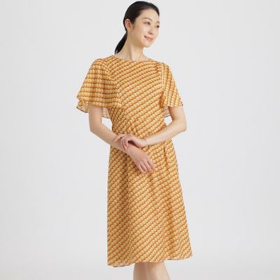 ＜Paul Stuart (Women)＞クルーズプリント　ワンピース【ウォッシャブル】（Ｋ１Ｊ２７１７５＿＿）