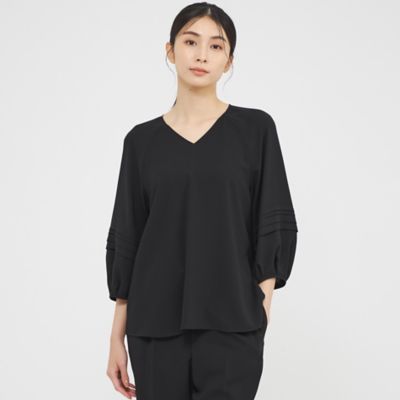 ＜Paul Stuart (Women)＞【ウォッシャブル】ライトジョーゼット　ブラウス（Ｋ１Ｌ０５６０３＿＿）