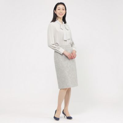【Ｐｒｅｃｉｏｕｓ掲載】ラグジュアリーファインツイル　ブラウス【ウォッシャブル】（Ｋ１Ｌ１０３１７＿＿）