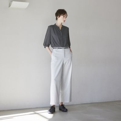 【ＷＥＢ・一部店舗限定／ウォッシャブル】トライアングルプリント　ブラウス（Ｋ１Ｌ１６５８１＿＿）