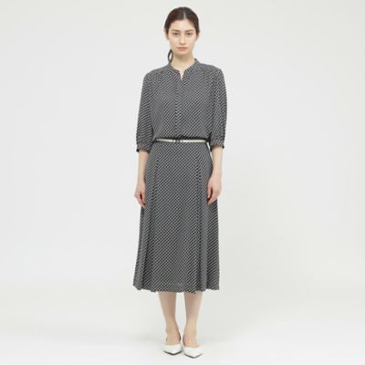 【ＷＥＢ・一部店舗限定／ウォッシャブル】トライアングルプリント　ブラウス（Ｋ１Ｌ１６５８１＿＿）