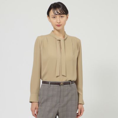 シアーフィオーレプリント ボウブラウス（M5M14314＿＿