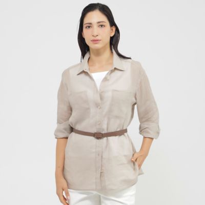 ＜Paul Stuart (Women)＞【Ｐｒｅｃｉｏｕｓ掲載】【ウォッシャブル】プレミアムラミー　ブラウス（Ｋ１Ｌ２３５５０＿＿）