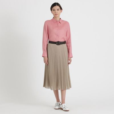 ウォッシャブルリネン　ブラウス【ウォッシャブル】（Ｋ１Ｌ２５１４９＿＿）