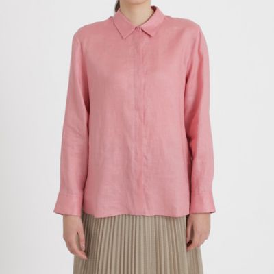 ウォッシャブルリネン　ブラウス【ウォッシャブル】（Ｋ１Ｌ２５１４９＿＿）