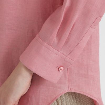 ウォッシャブルリネン　ブラウス【ウォッシャブル】（Ｋ１Ｌ２５１４９＿＿）