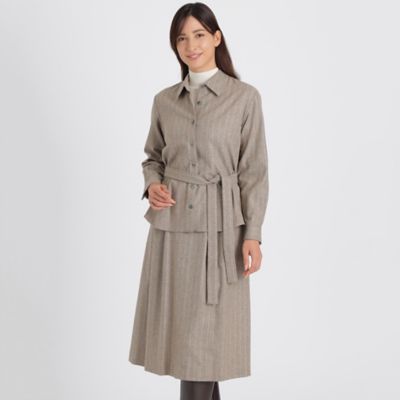 ＜Paul Stuart (Women)＞【Ｐｒｅｃｉｏｕｓ掲載】ツイードストライプ　ブラウス（Ｋ１Ｌ２７２３１＿＿）