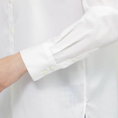 【Ｐｒｅｃｉｏｕｓ掲載】【ウォッシャブル】ピケストライプ　ブラウス（Ｋ１Ｌ３１４０１＿＿）