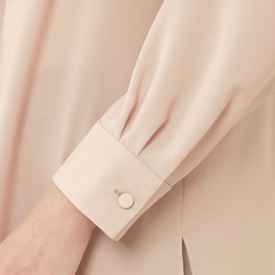 【ＴＨＥ　ＮＩＫＫＥＩ　ＭＡＧＡＺＩＮＥ　Ａｉ　掲載】ファインジョーゼット　ボウタイブラウス【ウォッシャブル】（Ｋ１Ｌ３４１１２＿＿）