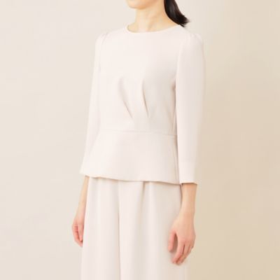 ◆◆ウェイビーダブルクロス　ブラウス【ウォッシャブル】（Ｋ１Ｌ３７１３６＿＿）