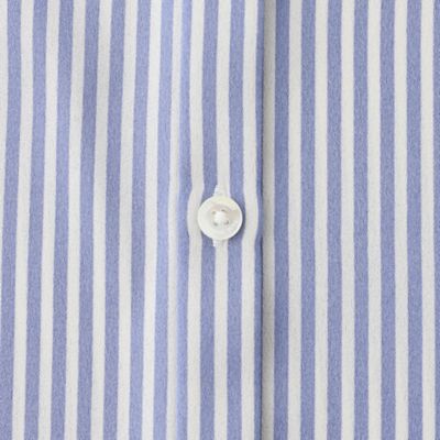 【再入荷】【ウォッシャブル】ソフトサテンストライプ　ブラウス（Ｋ１Ｌ３７４１７＿＿）