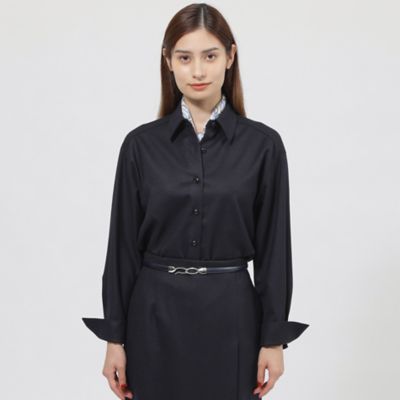 【Ｐｒｅｃｉｏｕｓ掲載】サキソニーストレッチ　ブラウス（Ｋ１Ｌ４４４５２＿＿）