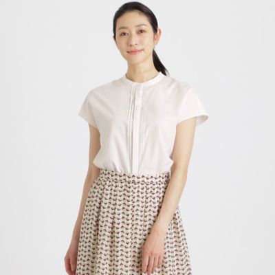 ＜Paul Stuart (Women)＞ライトコットン　ブラウス【ウォッシャブル】（Ｋ１Ｌ５４１５５＿＿）