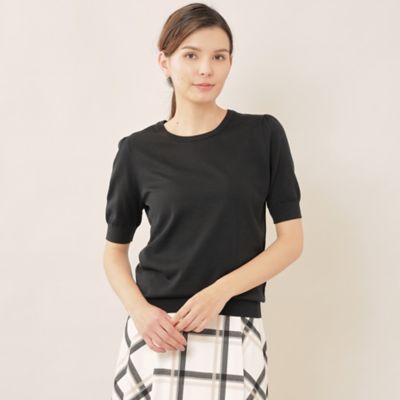 【Ｐｒｅｃｉｏｕｓ　掲載】シルクコットン　半袖プルオーバー【ウォッシャブル】（Ｋ１Ｎ０５１０１＿＿）