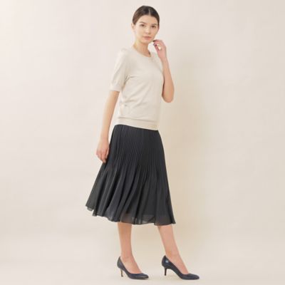 【Ｐｒｅｃｉｏｕｓ　掲載】シルクコットン　半袖プルオーバー【ウォッシャブル】（Ｋ１Ｎ０５１０１＿＿）