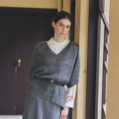 ＜Paul Stuart (Women)＞シークインモヘヤ　プルオーバー（Ｋ１Ｎ２０６４０＿＿）