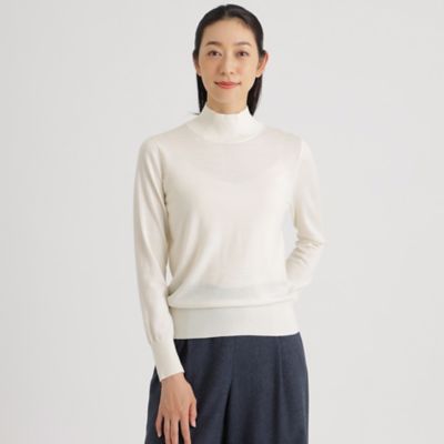 ＜Paul Stuart (Women)＞ウォッシャブルウール　ハイネックプルオーバー２３ＡＷ【ウォッシャブル】（Ｋ１Ｎ２１２０１＿＿）