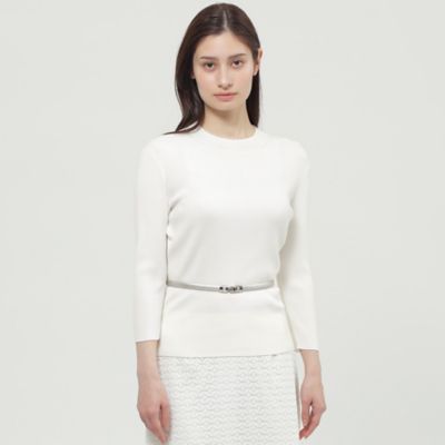 Paul Stuart (Women)/ポール・スチュアート 【Nikkei magazine掲載】【ウォッシャブル】クールレーヨン プルオーバー(K1N25521__)