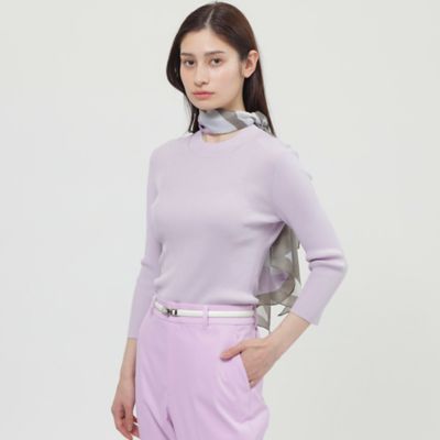 【Ｎｉｋｋｅｉ　ｍａｇａｚｉｎｅ掲載】【ウォッシャブル】クールレーヨン　プルオーバー（Ｋ１Ｎ２５５２１＿＿）