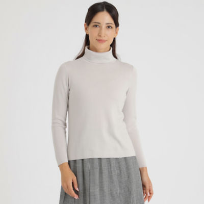 ＜Paul Stuart (Women)＞ウォッシャブルラグジュアリーウール　プルオーバー【ウォッシャブル】（Ｋ１Ｎ２８２４０＿＿）