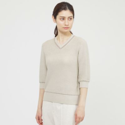 ＜Paul Stuart (Women)＞【ウォッシャブル】コットンコード　プルオーバー（Ｋ１Ｎ２８５３８＿＿）